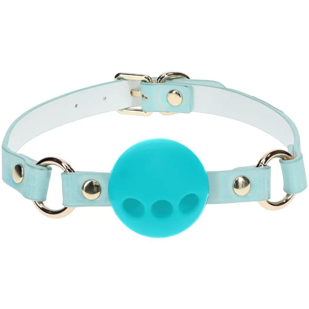 OUCH! Paris Collection - Silicone Ball Gag - Baby  Breatheable Mouth Restraint Shots Toys Discreet Intimate Essentials.