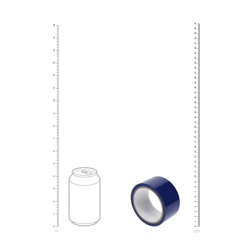 Shop affordable quality OUCH! PVC Non-Stick Tape - Navy - Navy Blue Bondage Tape - 20 metre Length - Discreet Intimate Essentials - BONDAGE-TOYS - Shots Toys