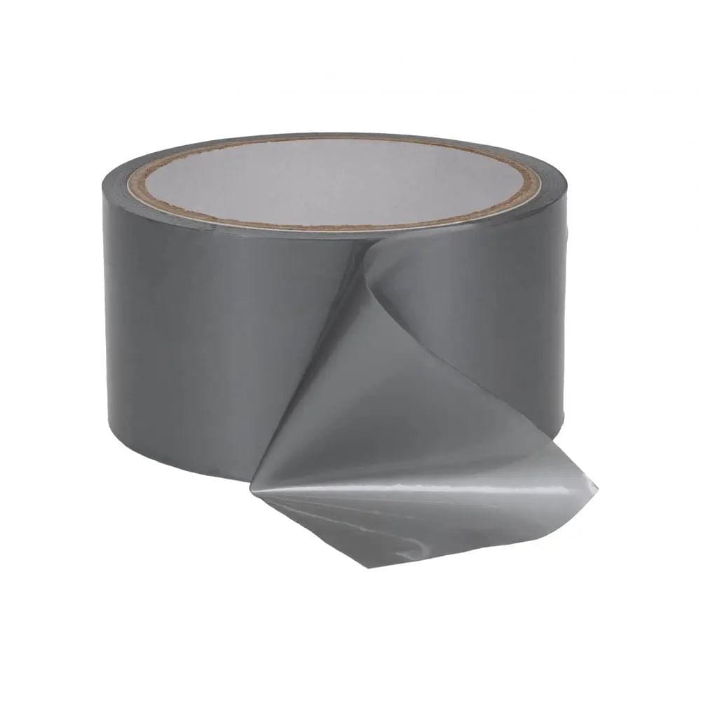OUCH! PVC Non-Stick Tape - Silver - Silver Bondage Tape - 20 metre Length Shots Toys Discreet Intimate Essentials.