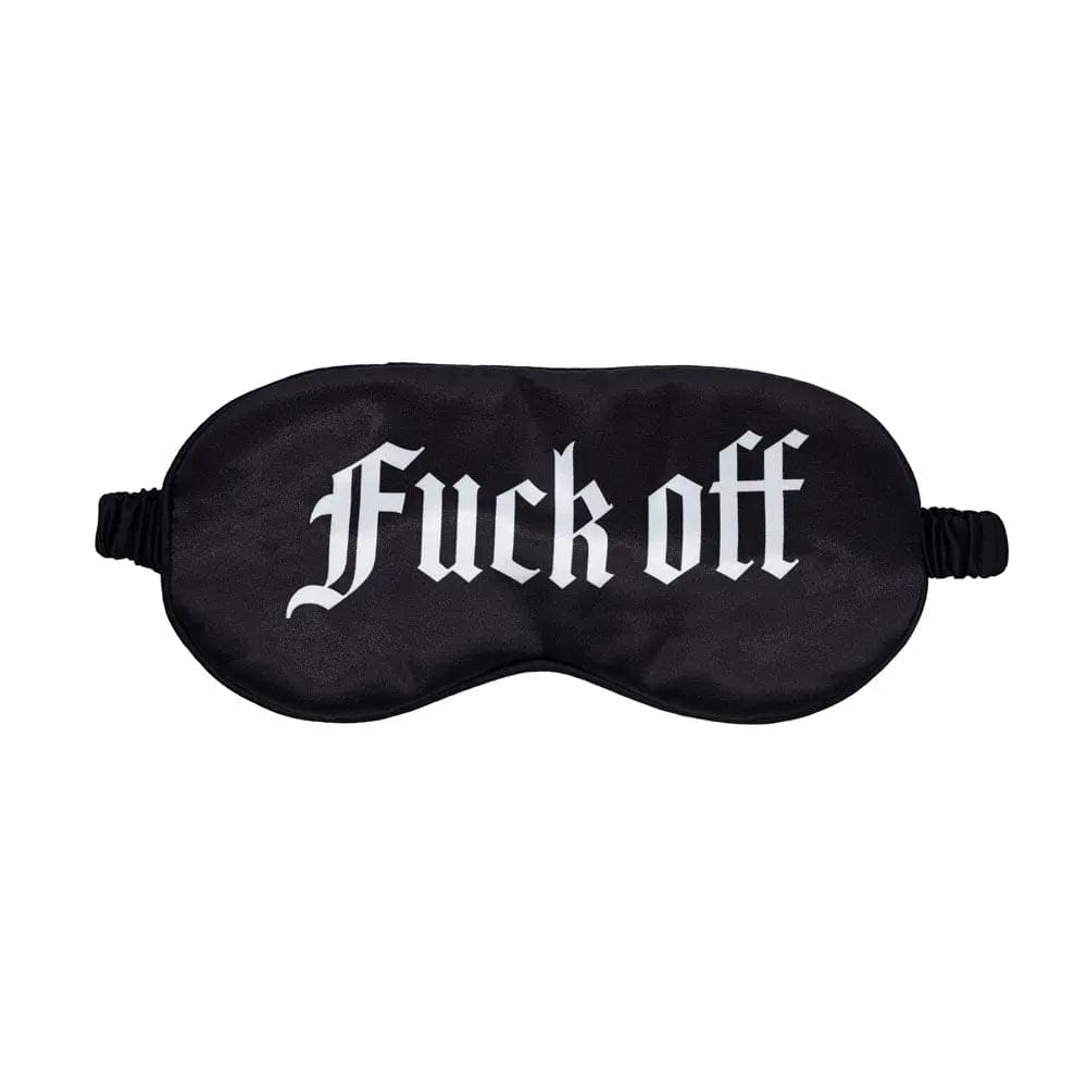 OUCH! Satin Mask - Fuck Off -  Printed Eye Mask Shots Toys Discreet Intimate Essentials.