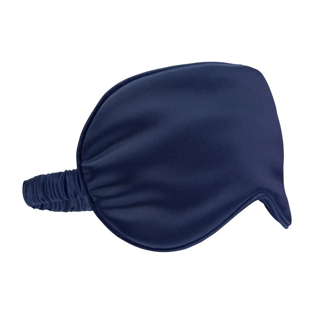 OUCH! Satin Mask - Navy - Navy Blue Eye Mask Shots Toys Discreet Intimate Essentials.
