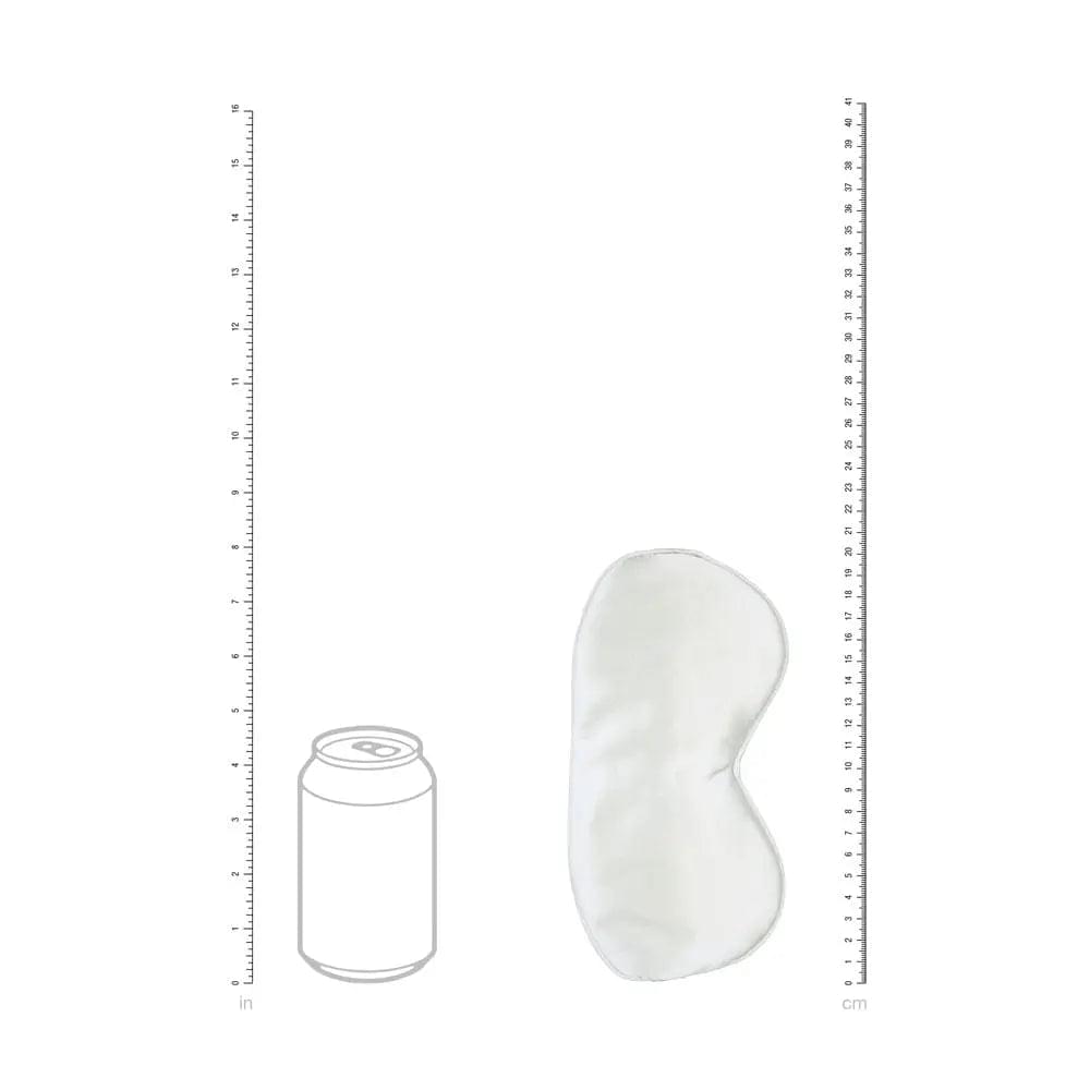 OUCH! Satin Mask - Silver - Silver Eye Mask Shots Toys Discreet Intimate Essentials.