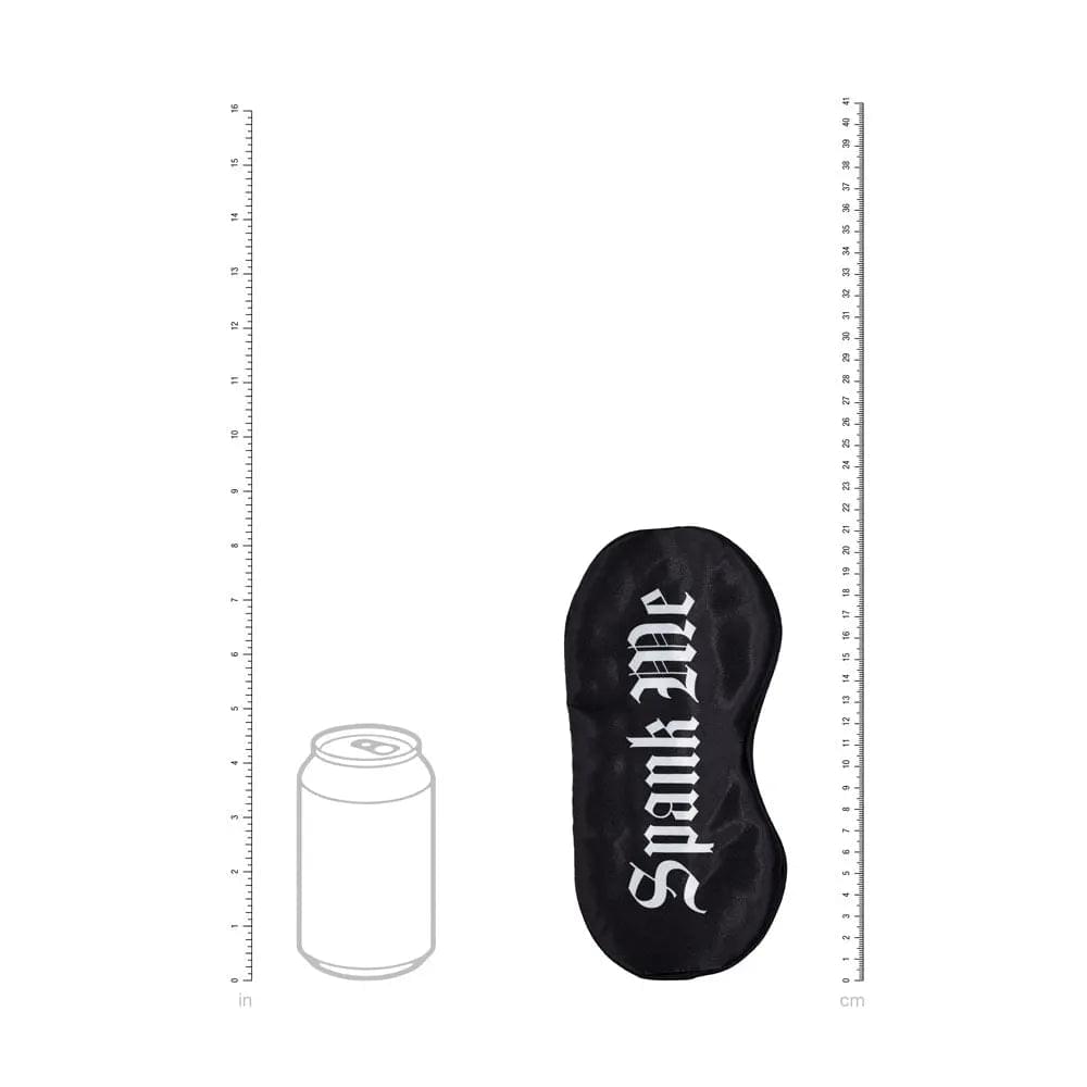 OUCH! Satin Mask - Spank Me -  Printed Eye Mask Shots Toys Discreet Intimate Essentials.