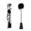 OUCH!  & White Crop with Feather Tickler -  44 cm Feather Crop Shots Toys Discreet Intimate Essentials.