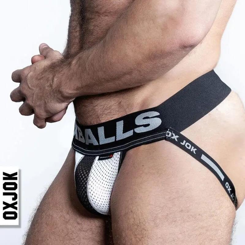 Shop affordable quality Oxballs Airmesh Swagger Jockstrap Tar Black - Discreet Intimate Essentials - Lingerie - OxBalls
