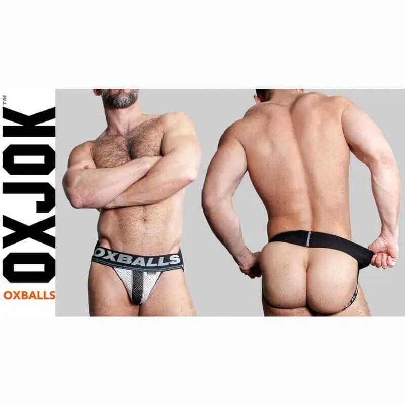 Shop affordable quality Oxballs Airmesh Swagger Jockstrap Tar Black - Discreet Intimate Essentials - Lingerie - OxBalls