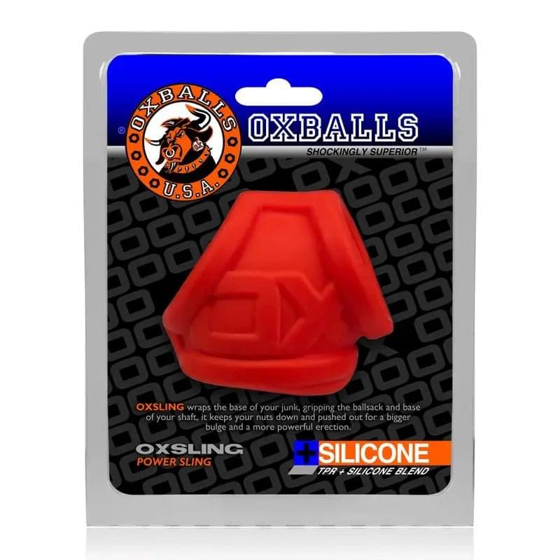 Oxsling Cocksling Red Ice OxBalls Discreet Intimate Essentials.
