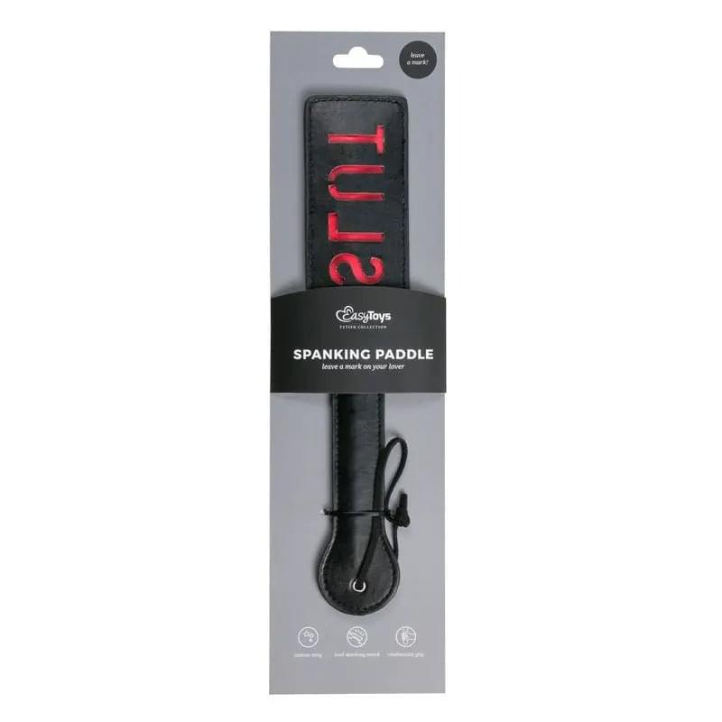 Paddle Slut Black Fetish Collection Discreet Intimate Essentials.