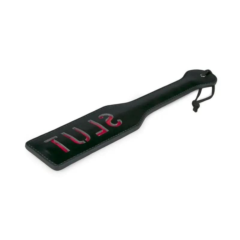 Paddle Slut Black Fetish Collection Discreet Intimate Essentials.
