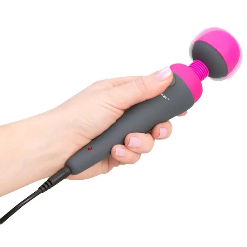 PalmPower Massage Wand Pink PalmPower Discreet Intimate Essentials.