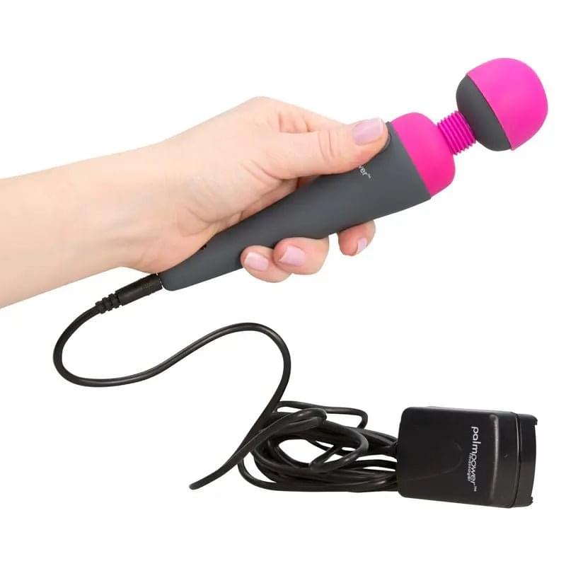 PalmPower Massage Wand Pink PalmPower Discreet Intimate Essentials.
