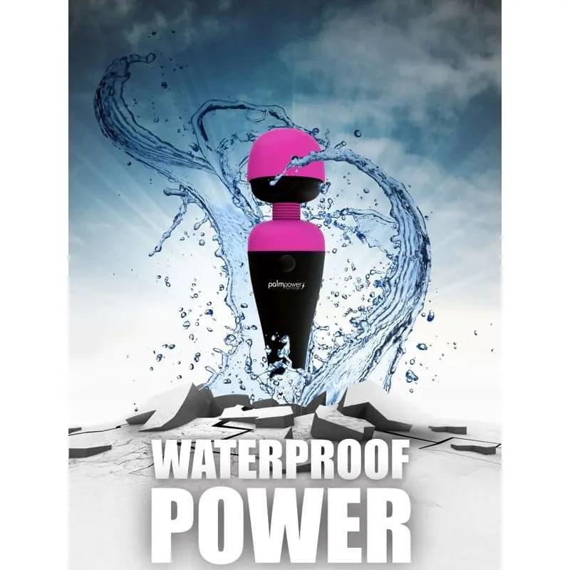 PalmPower Massage Wand Recharge Waterproof PalmPower Discreet Intimate Essentials.