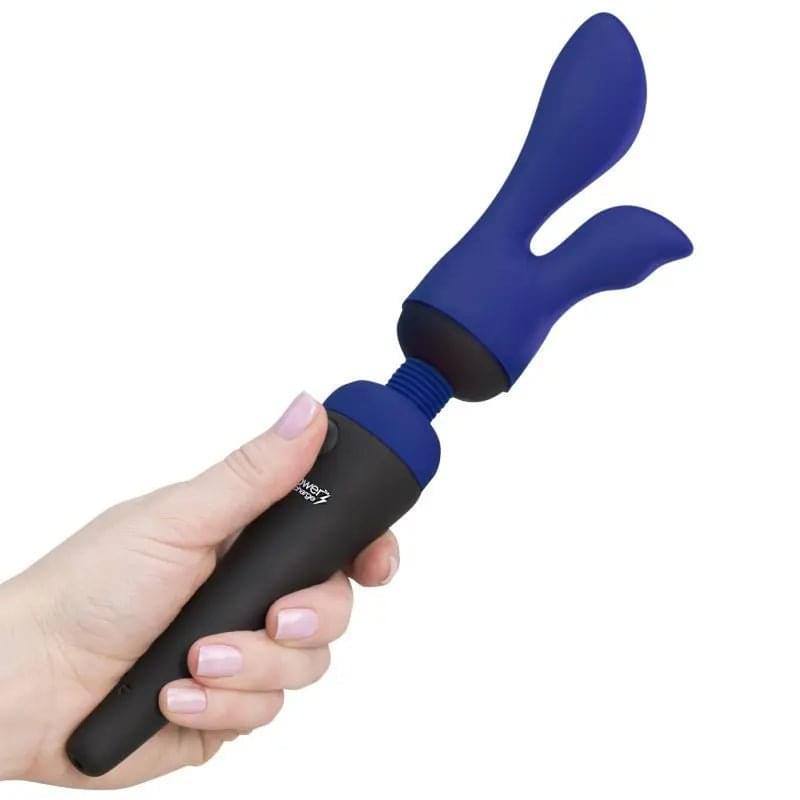 PalmSensual Massager Heads Blue (For use with PalmPower) PalmPower Discreet Intimate Essentials.