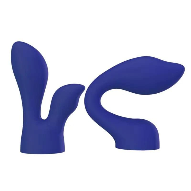 PalmSensual Massager Heads Blue (For use with PalmPower) PalmPower Discreet Intimate Essentials.