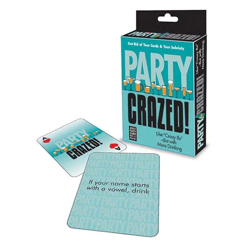 Party Crazed - Drinking Card Game Little Genie Discreet Intimate Essentials.