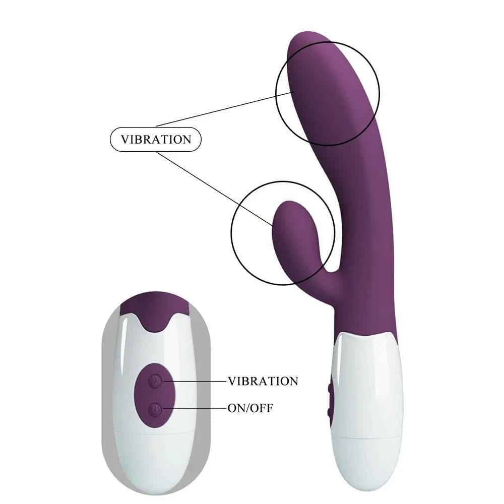 Party Up BEN Classic Vibe -  -  20 cm Rabbit Vibrator Party Up Discreet Intimate Essentials.