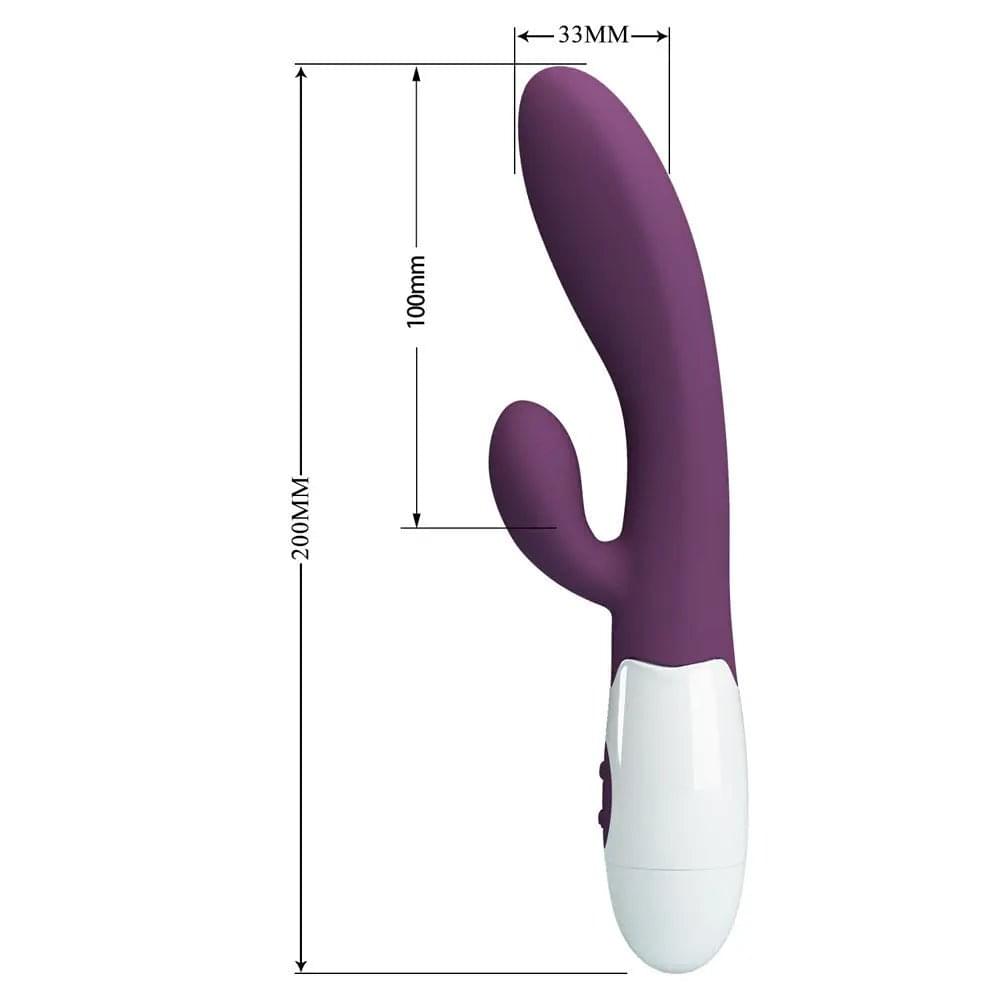 Party Up BEN Classic Vibe -  -  20 cm Rabbit Vibrator Party Up Discreet Intimate Essentials.
