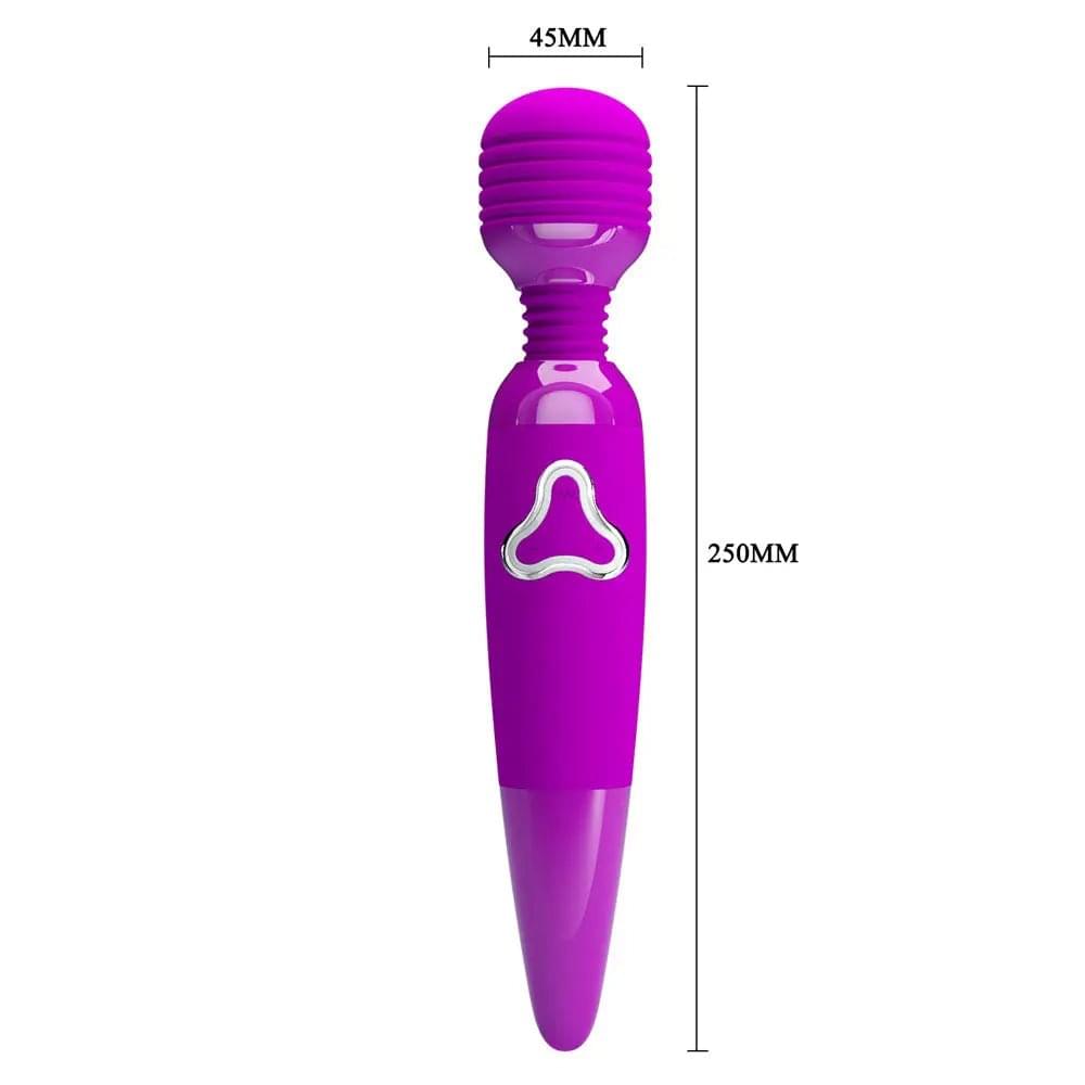 Party Up BRUCE Wand -  -  25 cm USB Rechargeable Massage Wand Party Up Discreet Intimate Essentials.