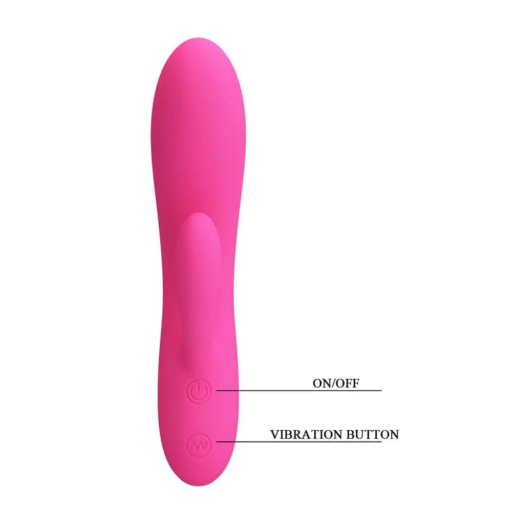 Party Up CLARE Flexible Vibe -  -  16.9 cm USB Rechargeable Rabbit Vibrator Party Up Discreet Intimate Essentials.