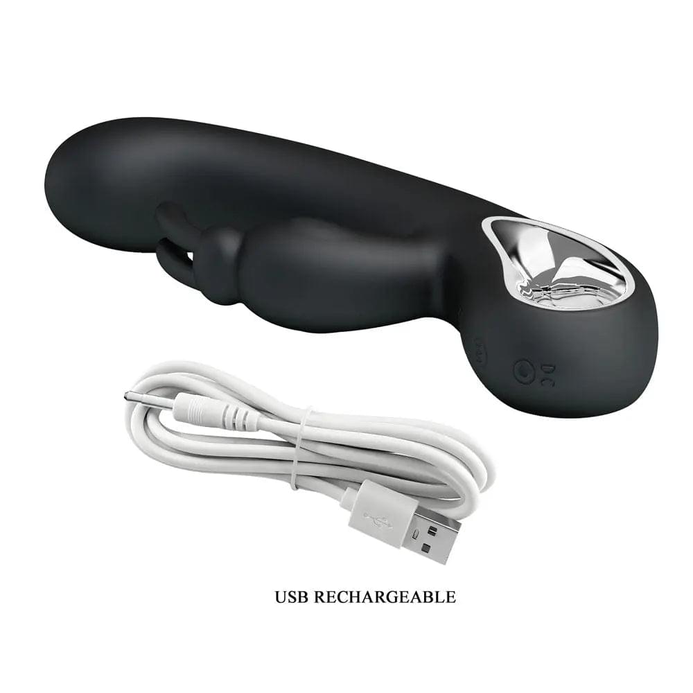 Party Up COLIN Rabbit Vibe -  -  21 cm USB Rechargeable Rabbit Vibrator Party Up Discreet Intimate Essentials.