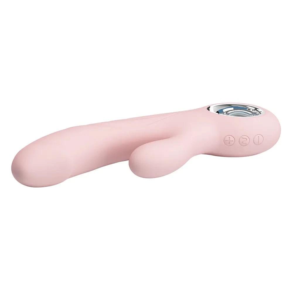 Party Up DAVE Rabbit Vibe -  -  19 cm USB Rechargeable Rabbit Vibrator Party Up Discreet Intimate Essentials.