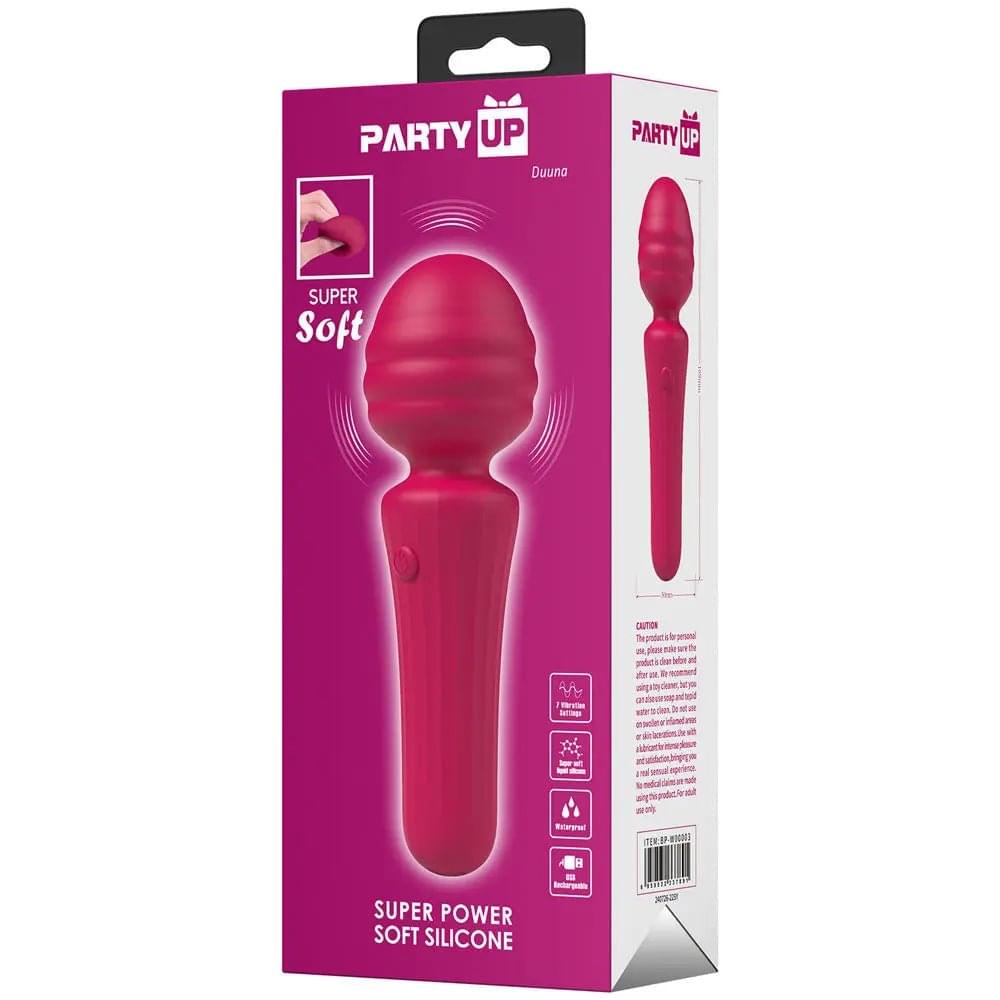 Party Up DUUNA -  -  16.9 cm USB Rechargeable Massage Wand Party Up Discreet Intimate Essentials.