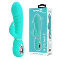 Shop affordable quality Party Up EDWARD Rabbit Vibe - Teal - Teal 20 cm USB Rechargeable Rabbit Vibrator - Discreet Intimate Essentials - VIBRATORS - Party Up