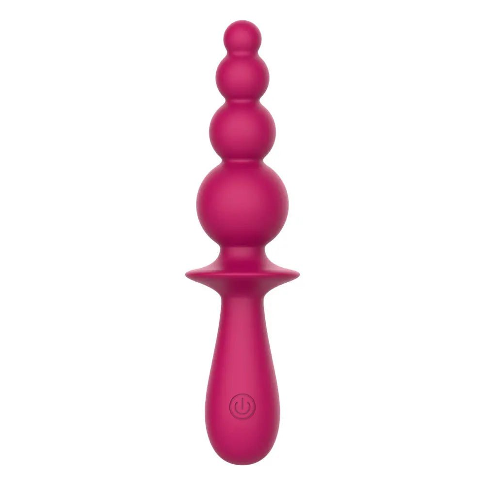 Shop affordable quality Party Up EVAJANE - 17.1 cm USB Rechargeable Beaded Vibrator - Discreet Intimate Essentials - VIBRATORS - Party Up