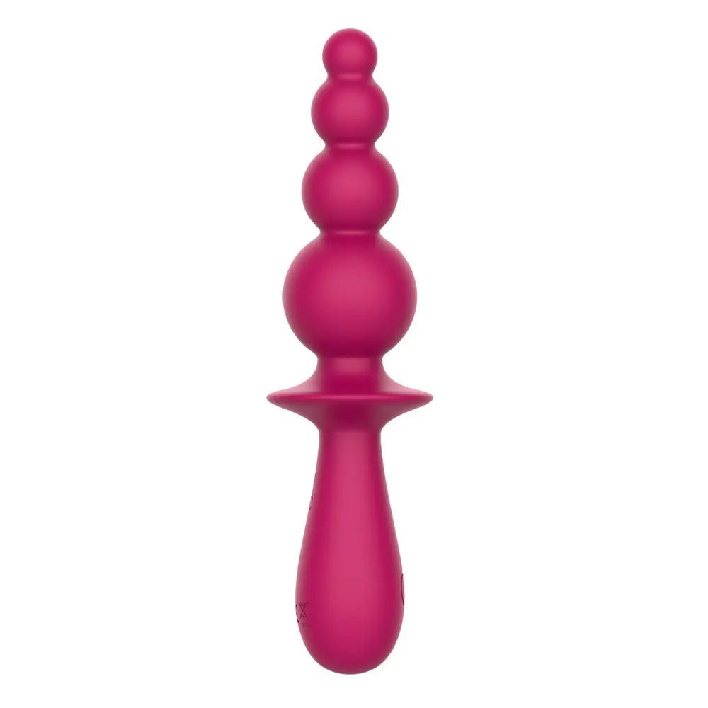 Shop affordable quality Party Up EVAJANE - 17.1 cm USB Rechargeable Beaded Vibrator - Discreet Intimate Essentials - VIBRATORS - Party Up
