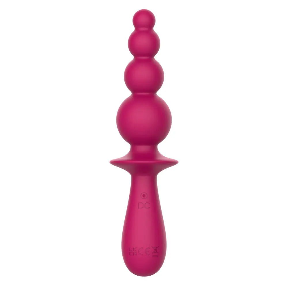 Shop affordable quality Party Up EVAJANE - 17.1 cm USB Rechargeable Beaded Vibrator - Discreet Intimate Essentials - VIBRATORS - Party Up