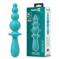Shop affordable quality Party Up EVAJANE - Teal - Teal 17.1 cm USB Rechargeable Beaded Vibrator - Discreet Intimate Essentials - VIBRATORS - Party Up