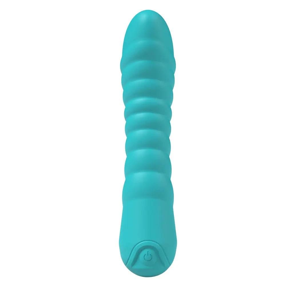 Party Up JAYLEI - Teal - Teal 14.6 cm USB Rechargeable Vibrator Party Up Discreet Intimate Essentials.