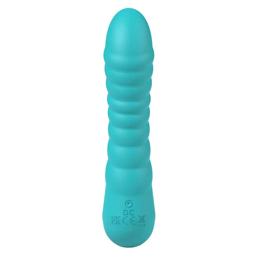Party Up JAYLEI - Teal - Teal 14.6 cm USB Rechargeable Vibrator Party Up Discreet Intimate Essentials.