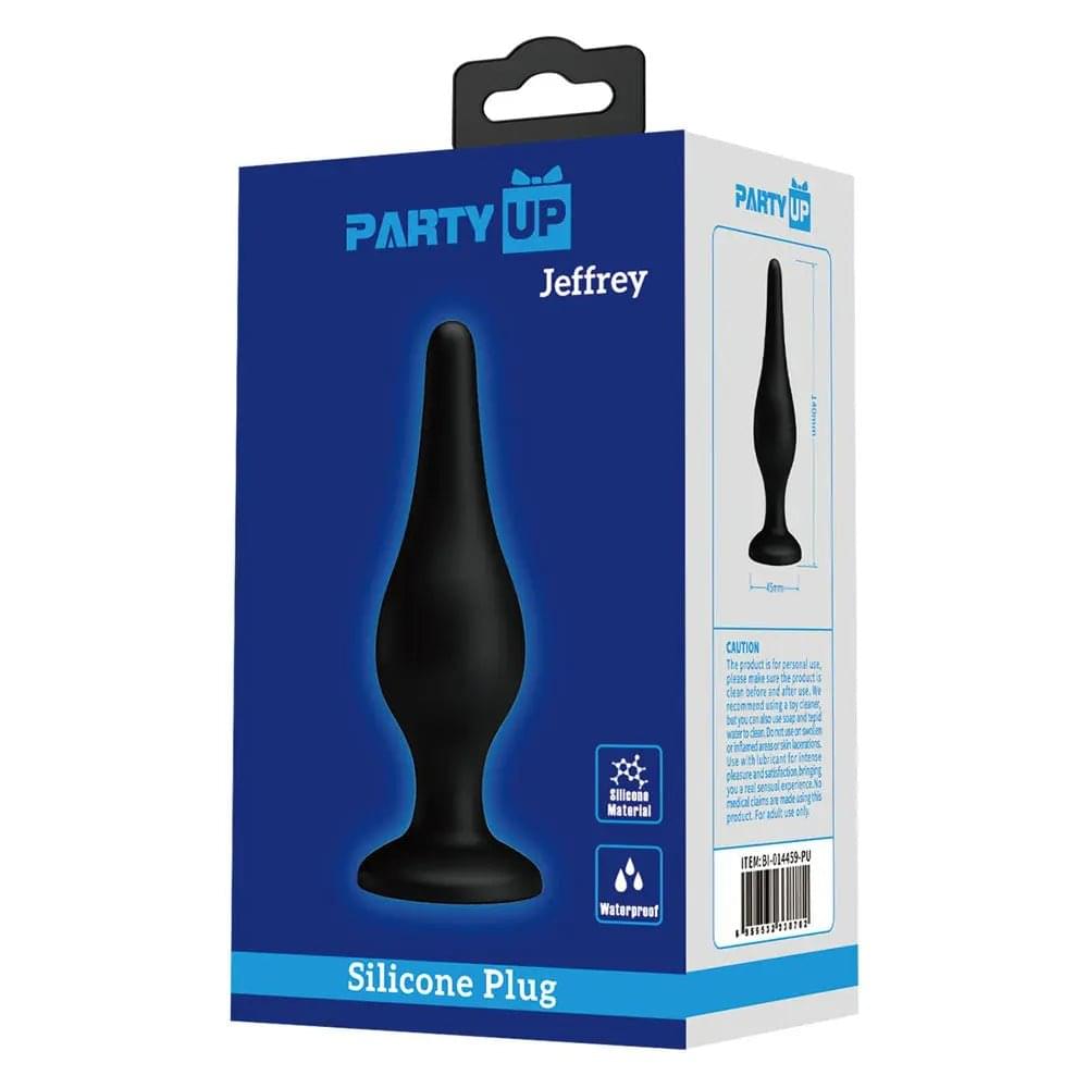 Party Up JEFFREY Butt Plug -  14 cm Butt Plug Party Up Discreet Intimate Essentials.