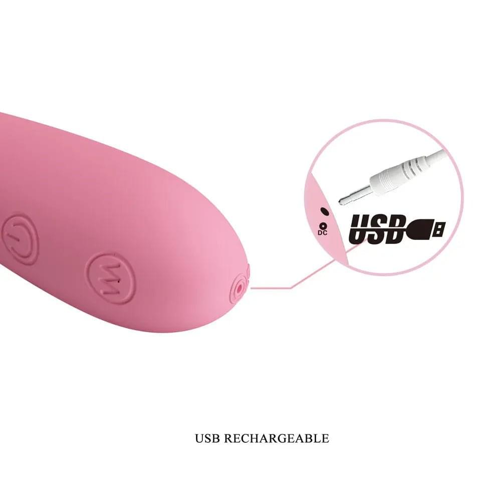 Party Up JOHN Flexible Vibe -  -  16 cm USB Rechargeable Vibrator Party Up Discreet Intimate Essentials.