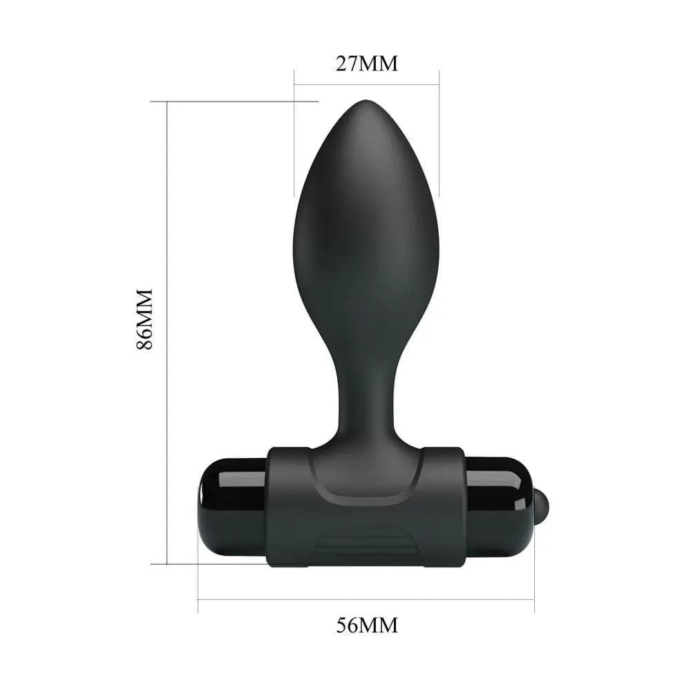 Party Up KEN Vibrating Butt Plug -  8.6 cm Vibrating Butt Plug Party Up Discreet Intimate Essentials.