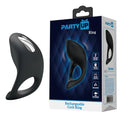 Party Up KING Rechargeable Cock Ring -  USB Rechargeable Cock Ring Party Up Discreet Intimate Essentials.