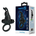 Party Up LARRY Vibrating Cock Ring -  Vibrating Cock Ring Party Up Discreet Intimate Essentials.