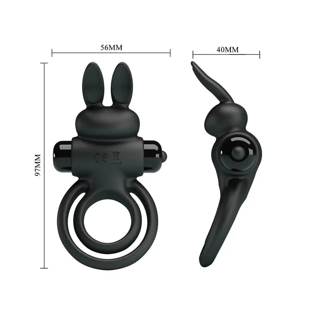 Party Up LAWRENCE Vibrating Cock Ring -  Vibrating Cock & Balls Ring Party Up Discreet Intimate Essentials.