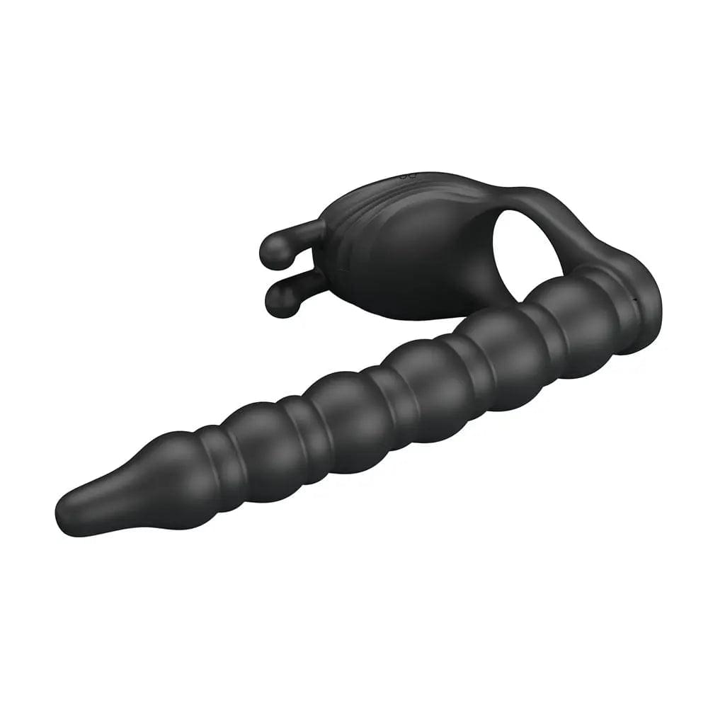 Party Up MARCUS Ring & Anal Plug -  USB Rechargeable Vibrating Cock Ring with Double Penetrator Party Up Discreet Intimate Essentials.