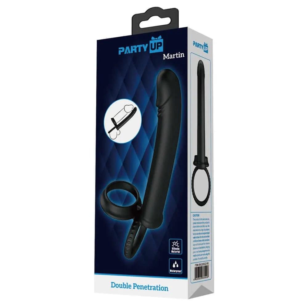 Party Up MARTIN Double Penetrator -  Cock & Ball Rings with Double Penetrator Party Up Discreet Intimate Essentials.