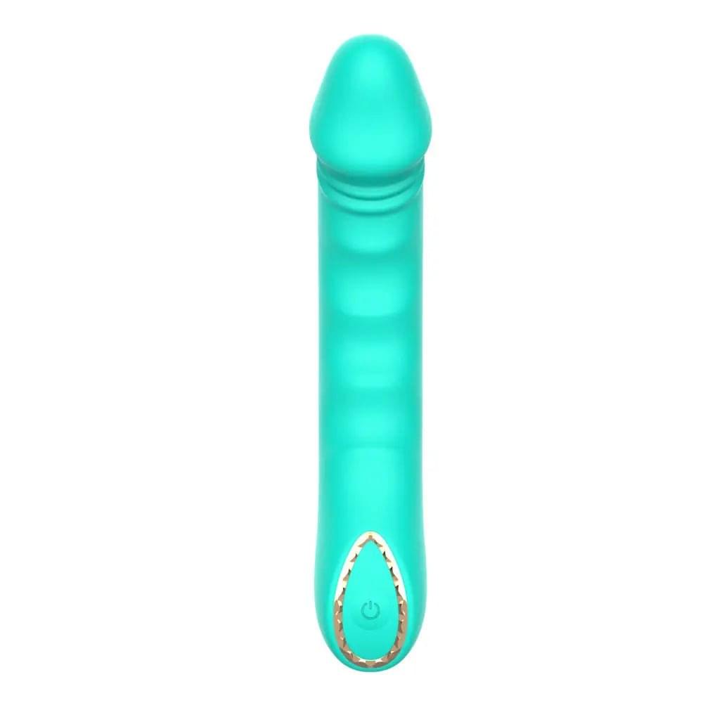 Party Up NIKI - Teal - Teal 15.4 cm USB Rechargeable Vibrator Party Up Discreet Intimate Essentials.