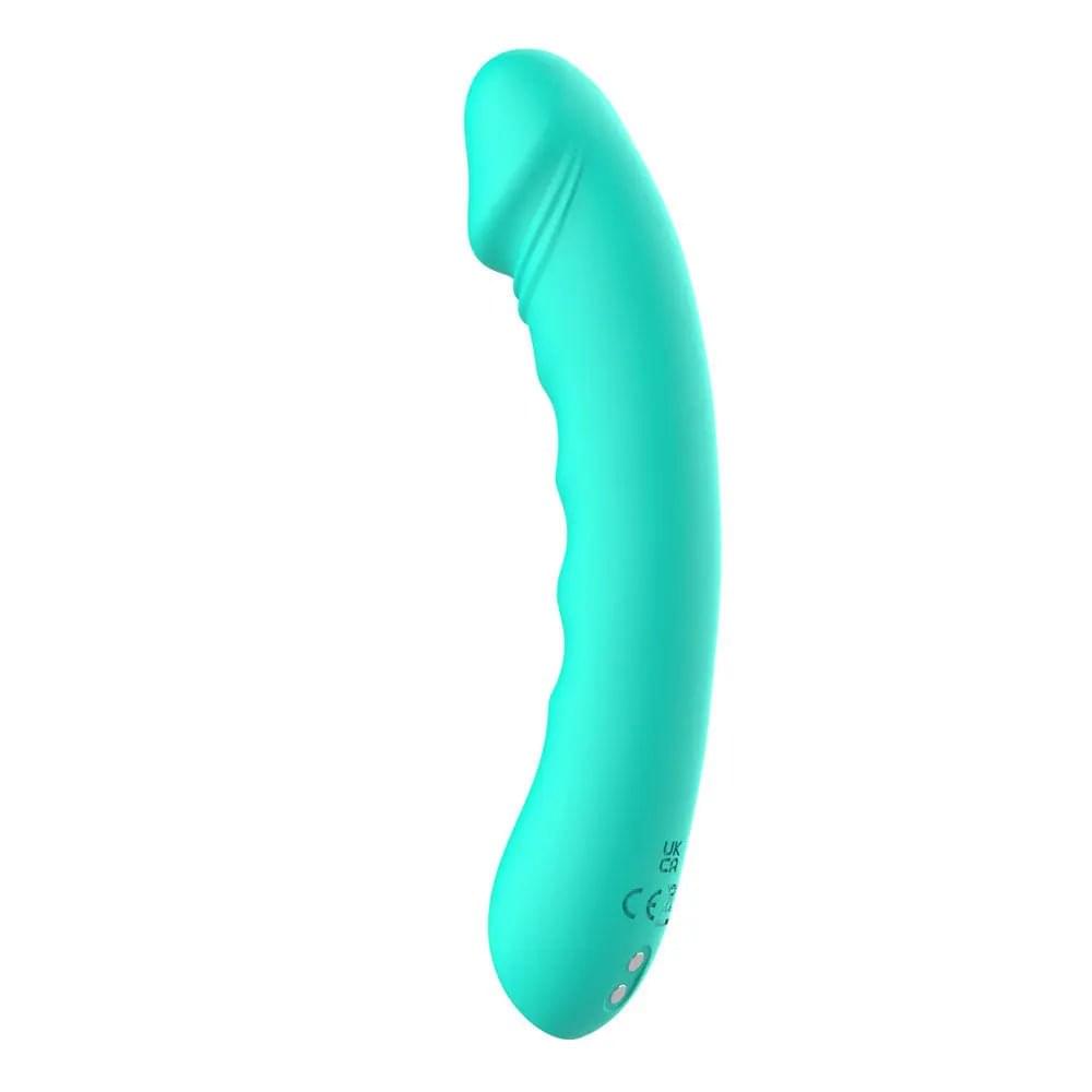 Party Up NIKI - Teal - Teal 15.4 cm USB Rechargeable Vibrator Party Up Discreet Intimate Essentials.