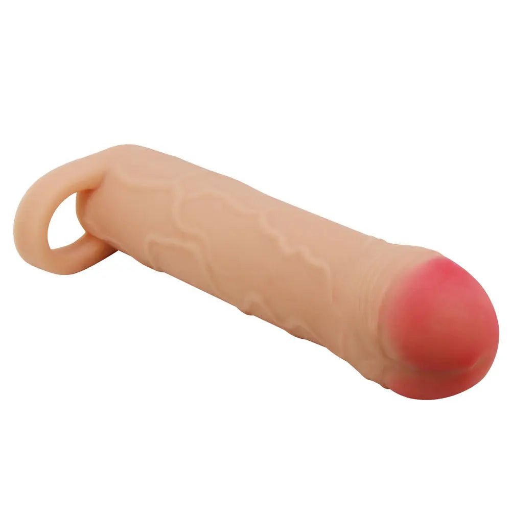 Shop affordable quality Party Up OWEN 1 Inch Extender Sleeve - 1 Inch Penis Extender Sleeve with Ball Strap - Discreet Intimate Essentials - SLEEVES - Party Up