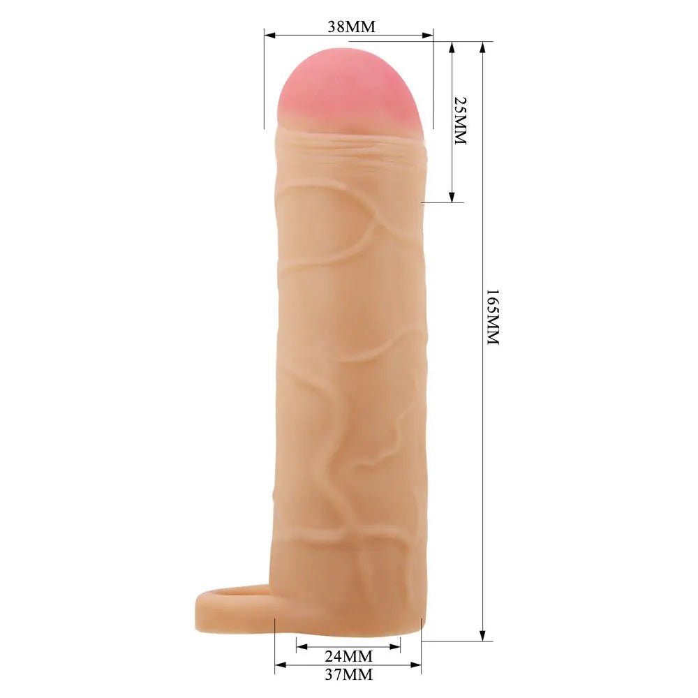 Shop affordable quality Party Up OWEN 1 Inch Extender Sleeve - 1 Inch Penis Extender Sleeve with Ball Strap - Discreet Intimate Essentials - SLEEVES - Party Up