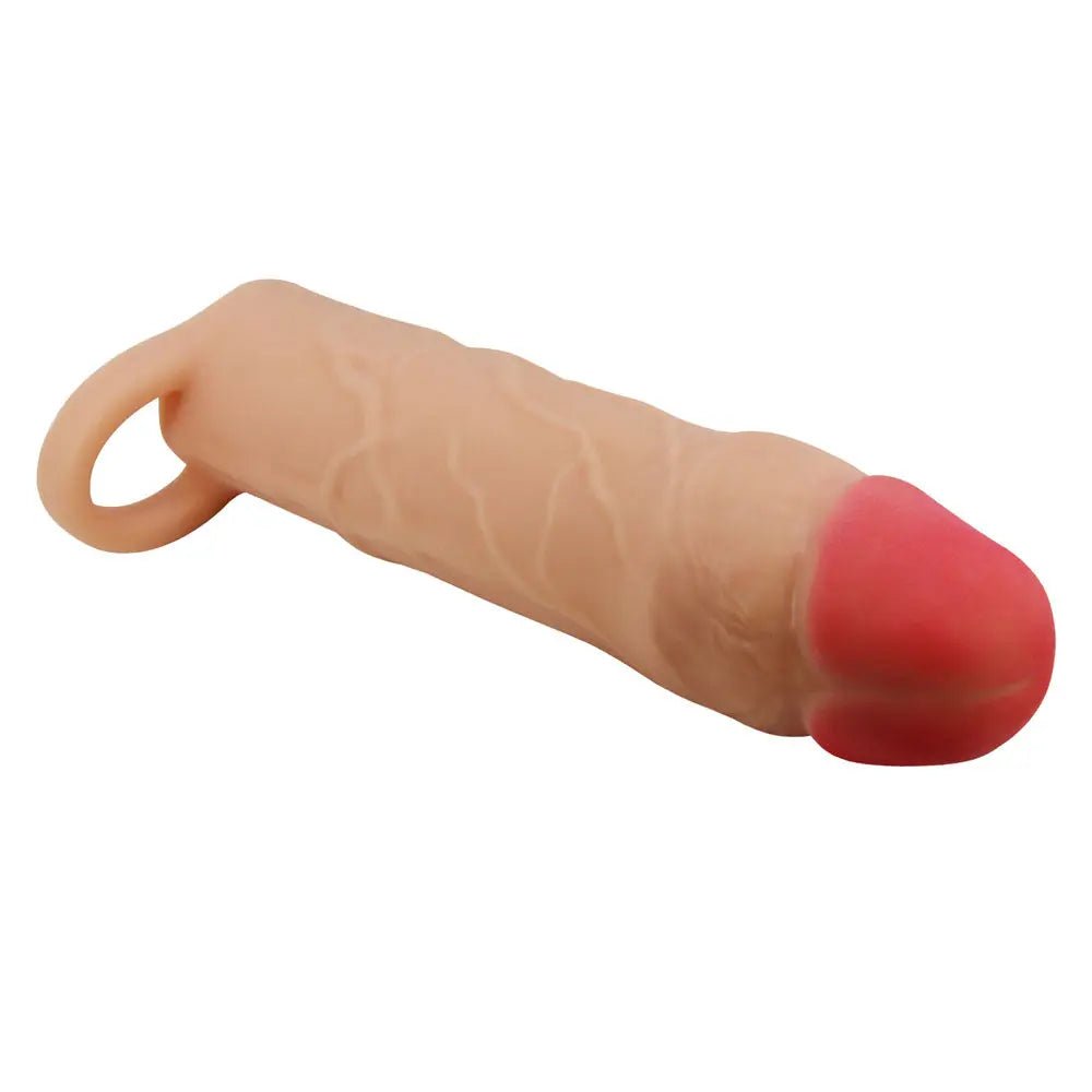 Shop affordable quality Party Up PATRICK 2 Inch Extender Sleeve - 2 Inch Penis Extender Sleeve with Ball Strap - Discreet Intimate Essentials - SLEEVES - Party Up
