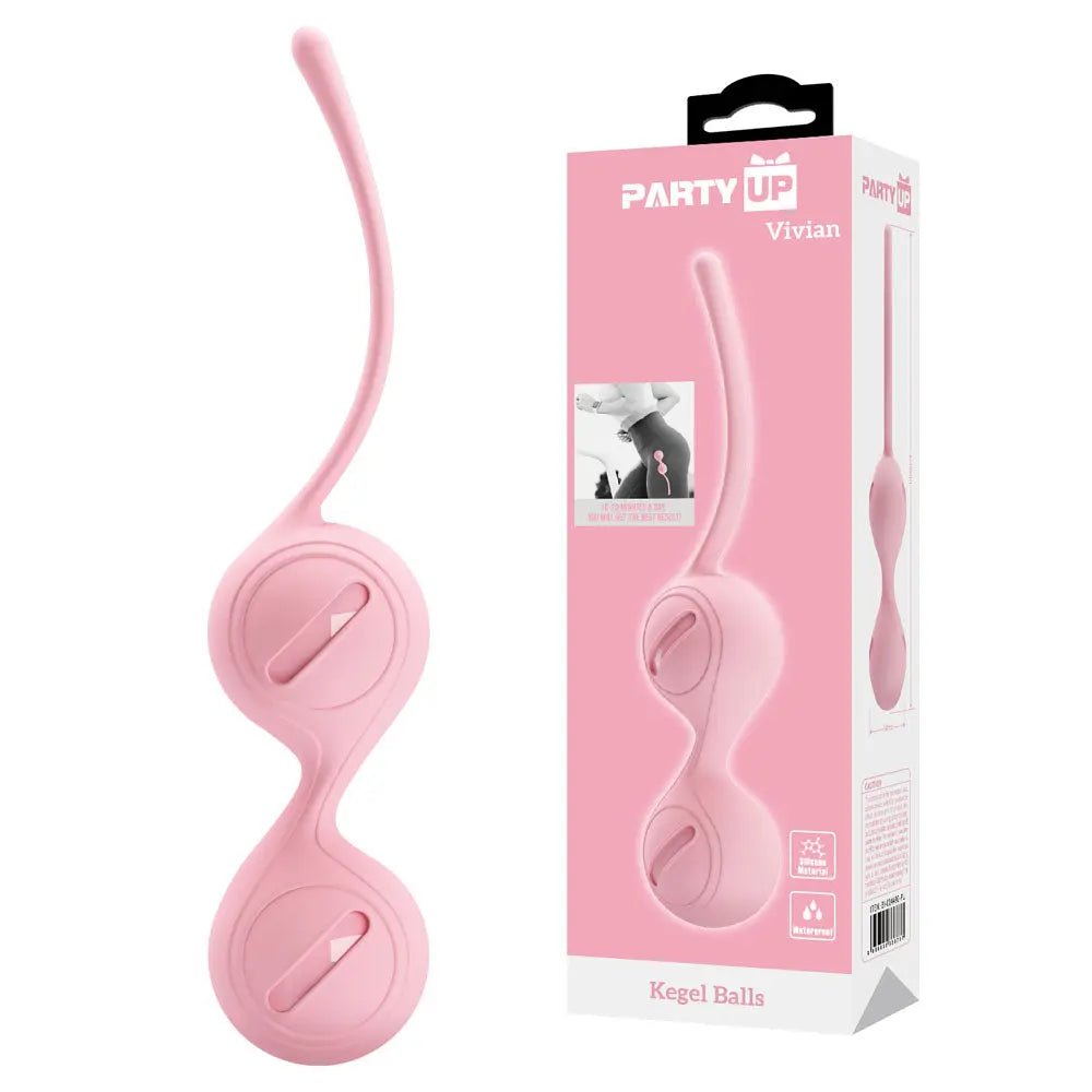 Shop affordable quality Party Up VIVIAN Kegel Balls - Kegel Balls - Discreet Intimate Essentials - KEGEL TOYS - Party Up