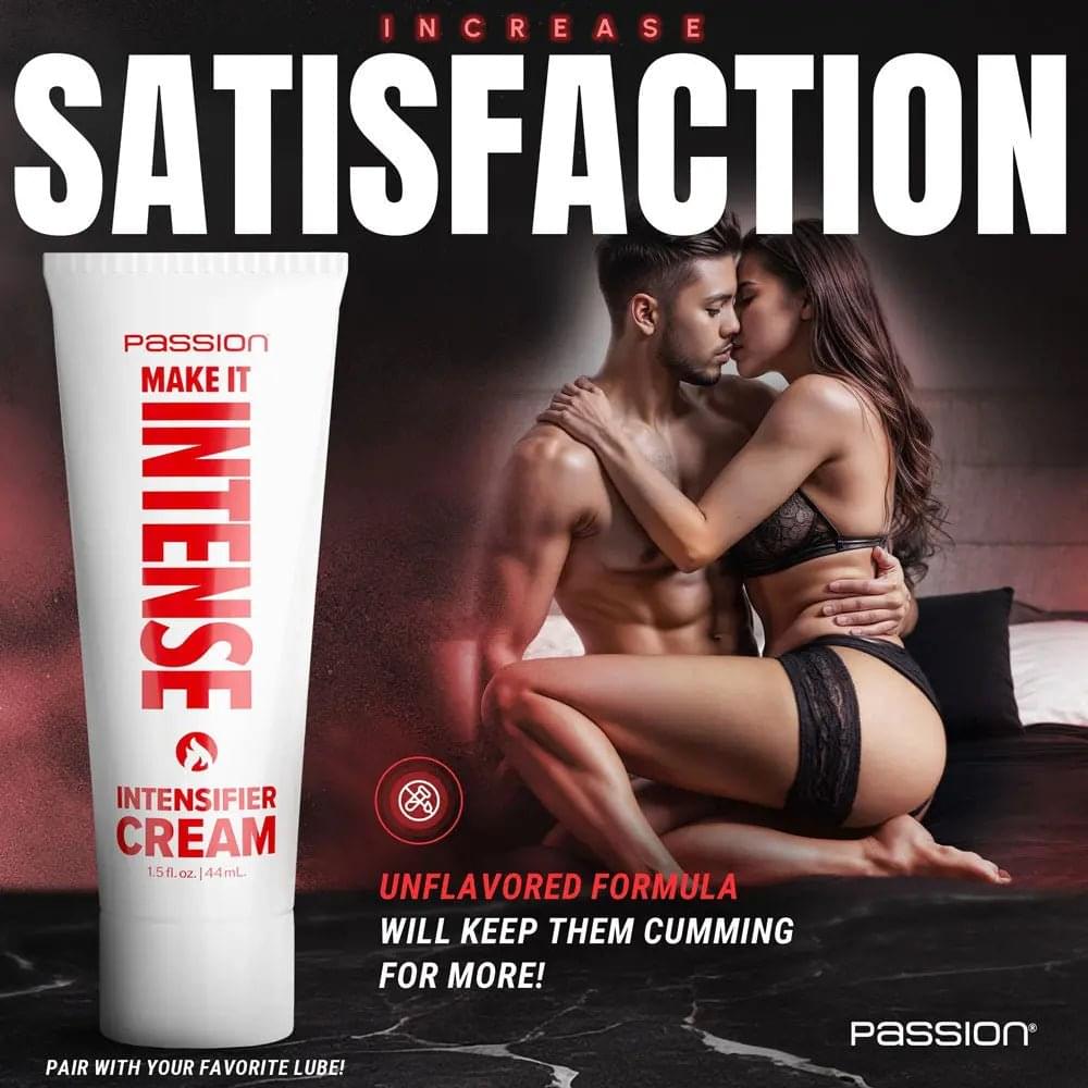 Passion Make It Intense - Intensifier Cream - 44 ml XR Brands Discreet Intimate Essentials.