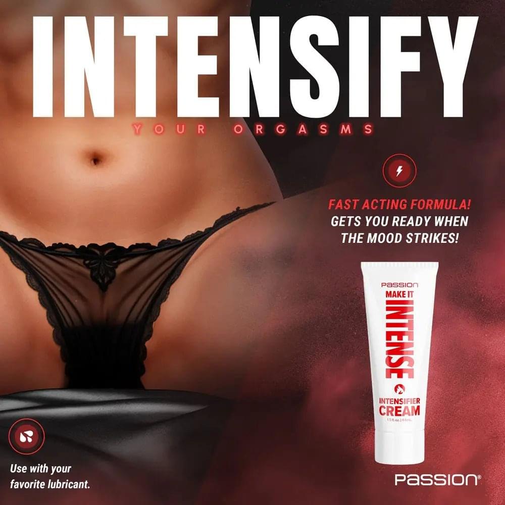 Passion Make It Intense - Intensifier Cream - 44 ml XR Brands Discreet Intimate Essentials.