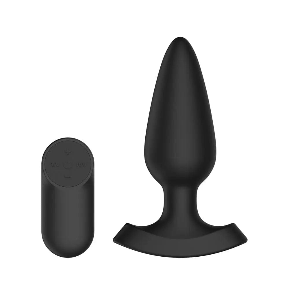 Passion Play Fuck ME Vibrating Anal Plug -  13.5 cm USB Rechargeable Vibrating Anal Plug with Laser Fuck Me Light Passion Play Discreet Intimate Essentials.